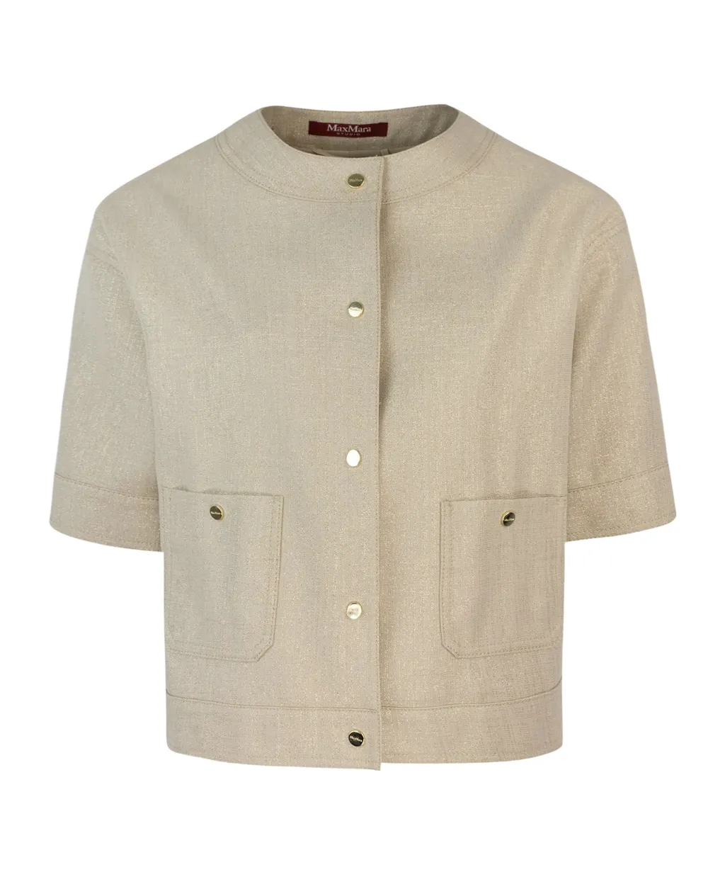 Agile Button-Up Crewneck Jacket