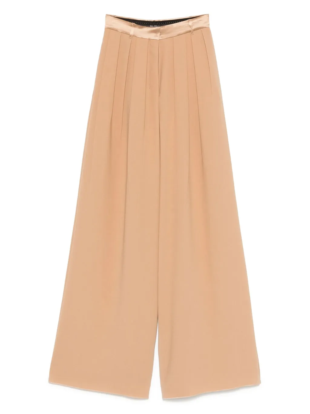Pleated Wide Leg Trousers