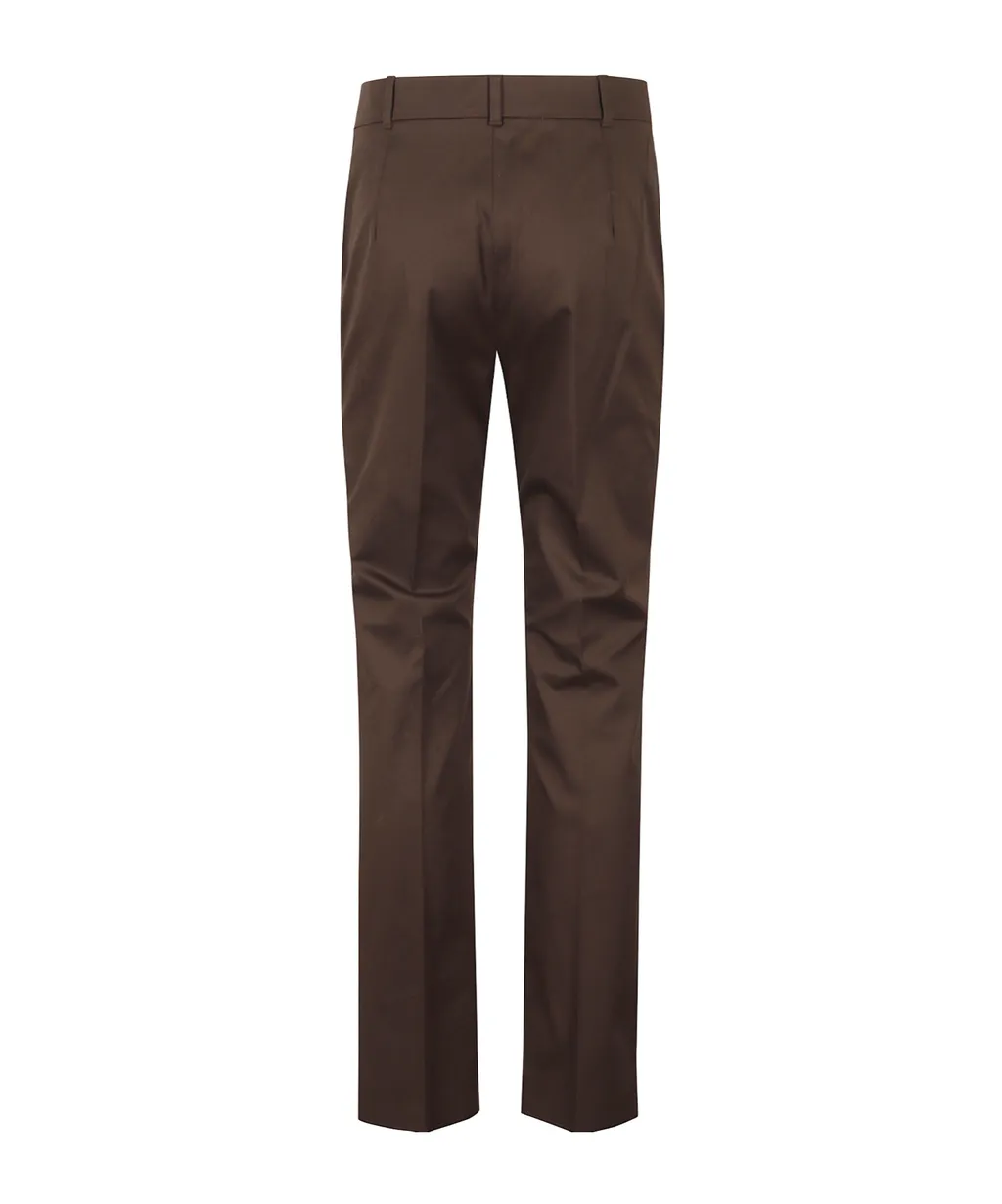 Straight-Leg Casual Pants