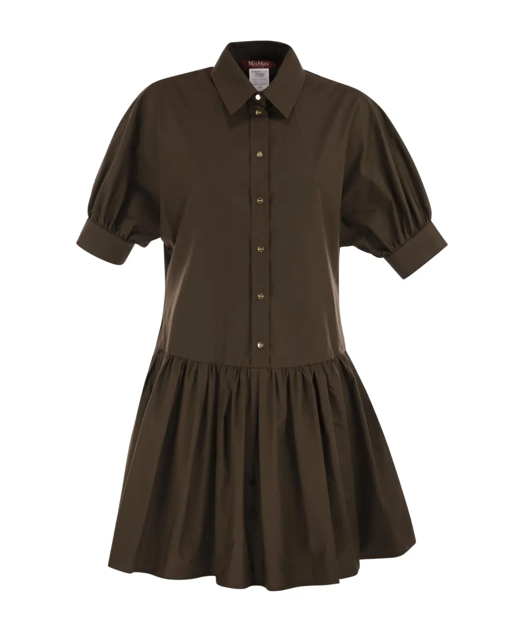 Caronte Button-Up Flared Dress
