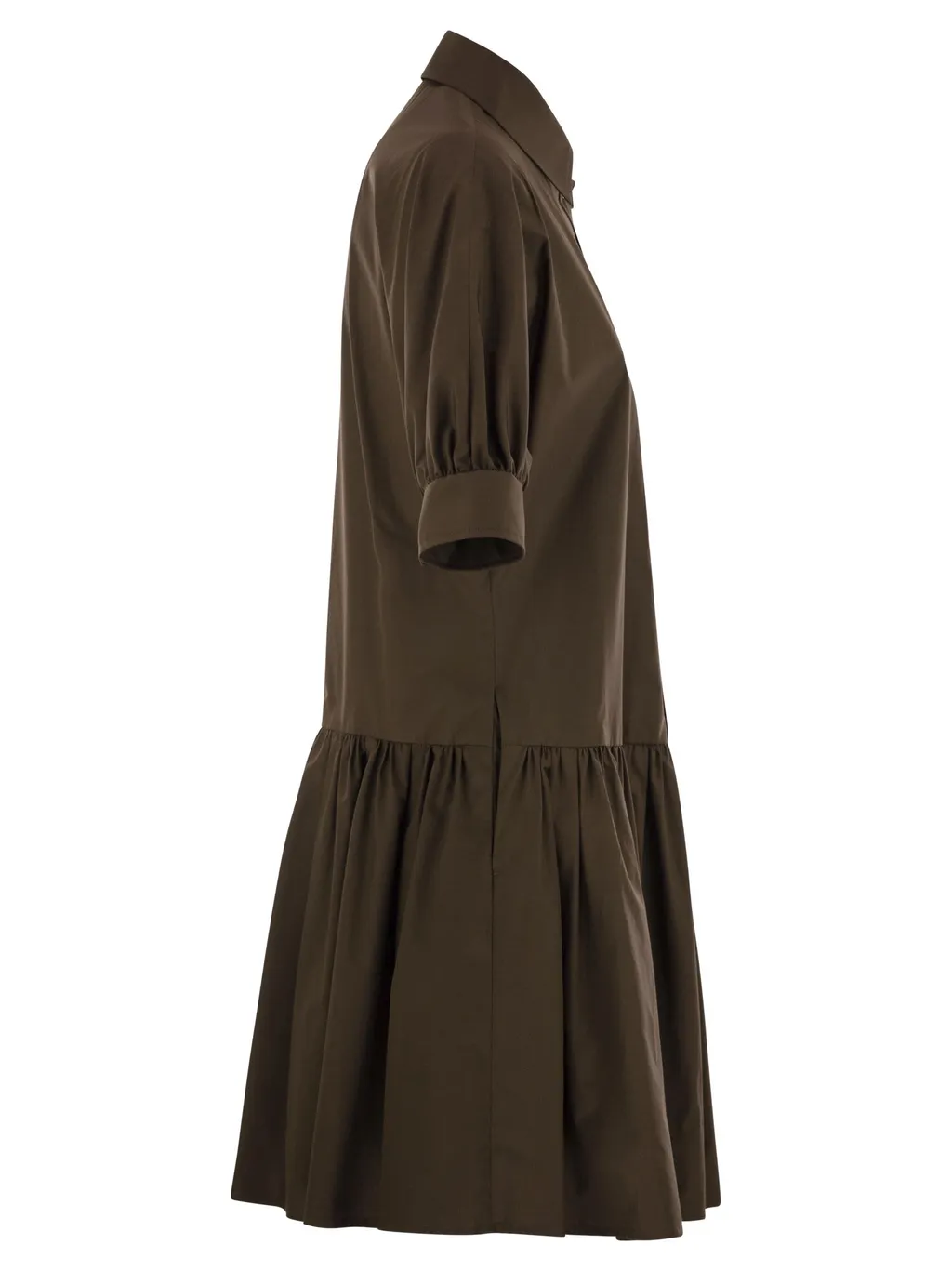 Caronte Button-Up Flared Dress