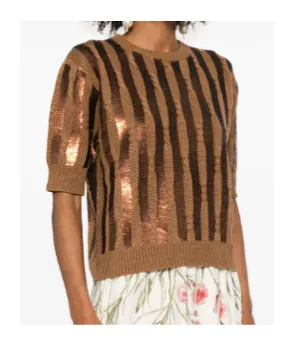 Short-Sleeved Sweater