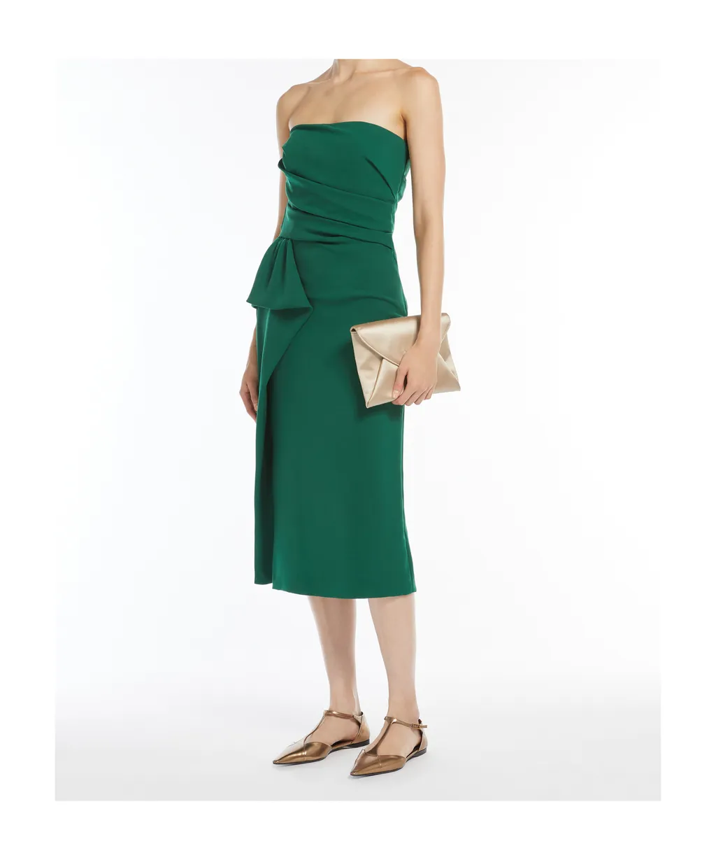 Strapless Midi Dress