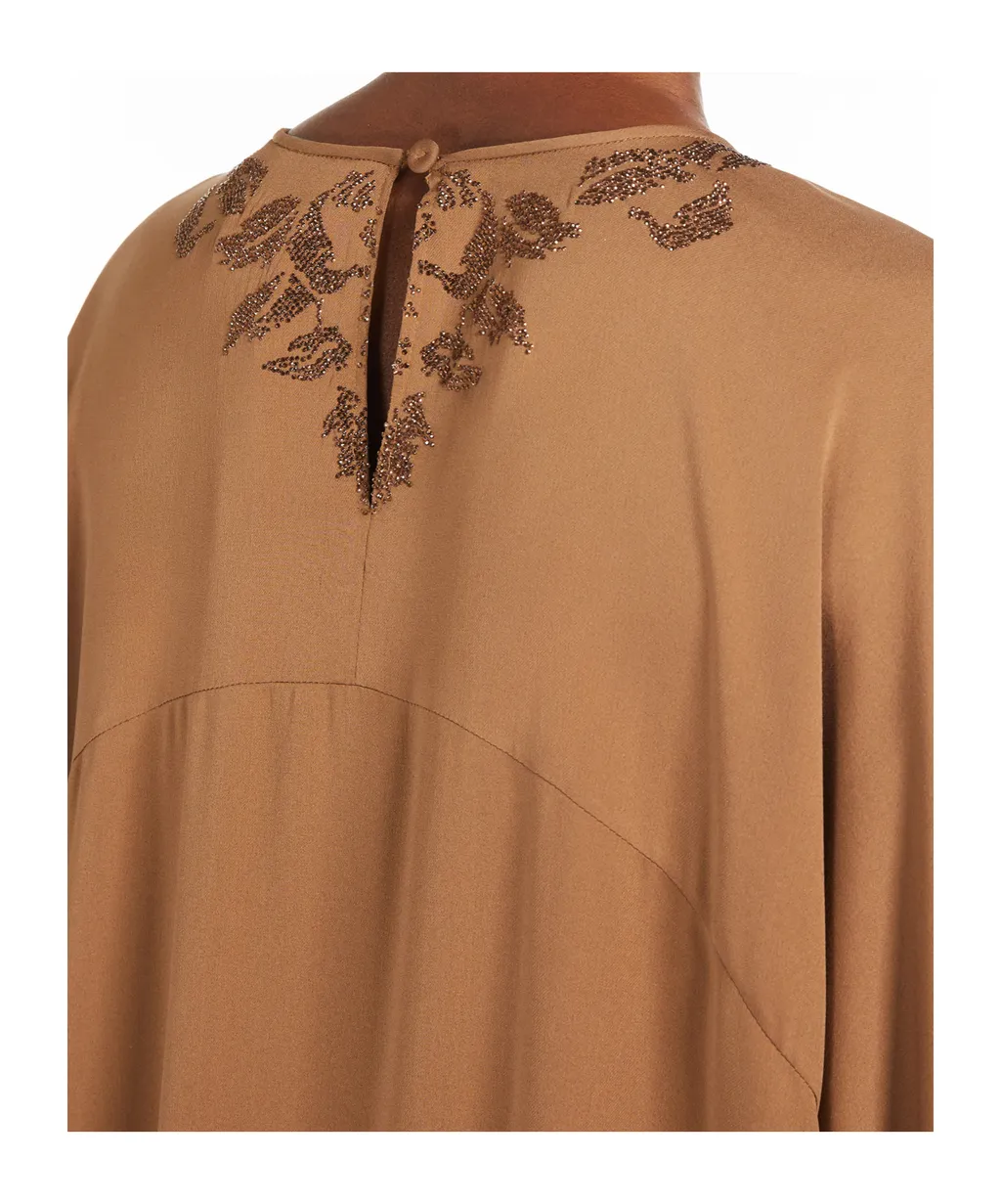 Embellished Crewneck Dress