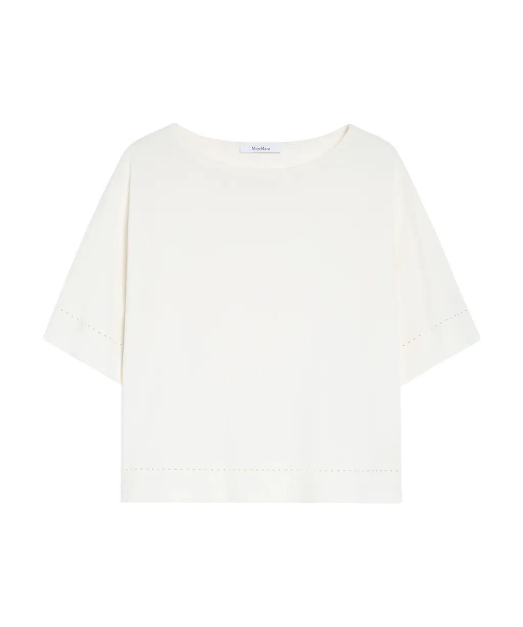 Viscose Boat-Neck Sweater