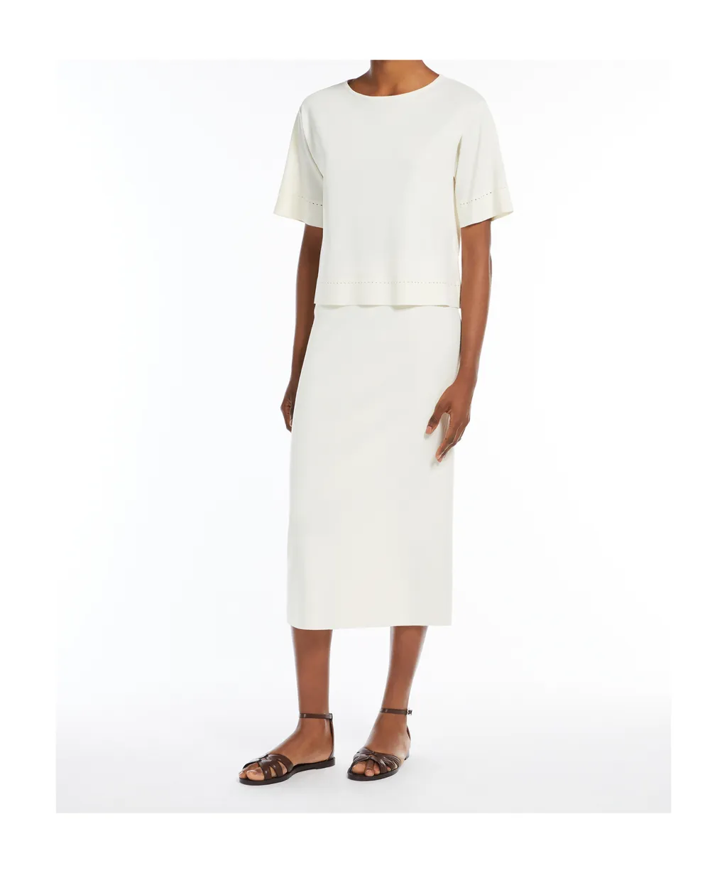 Viscose Boat-Neck Sweater