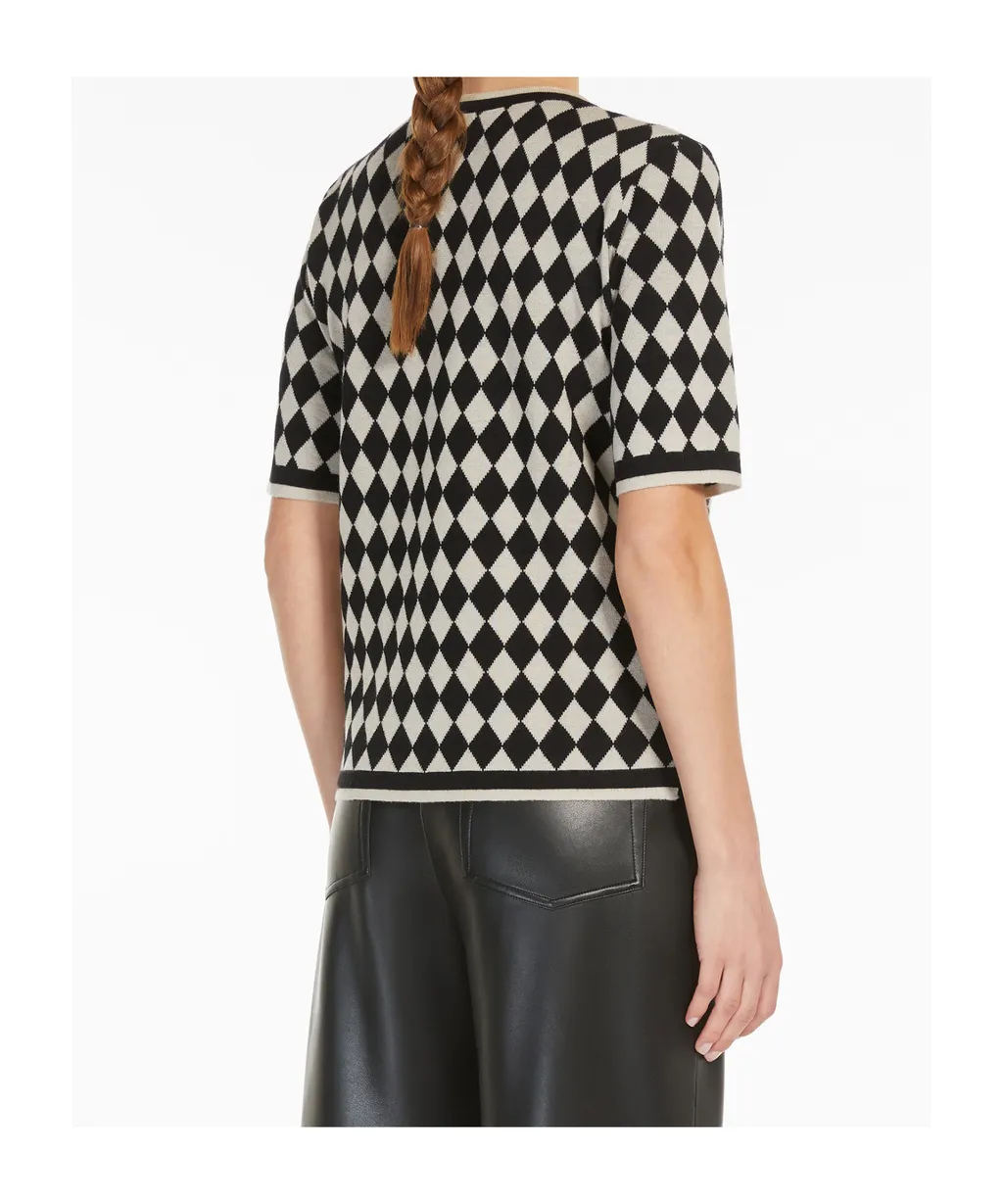 Jacquard Wool Sweater