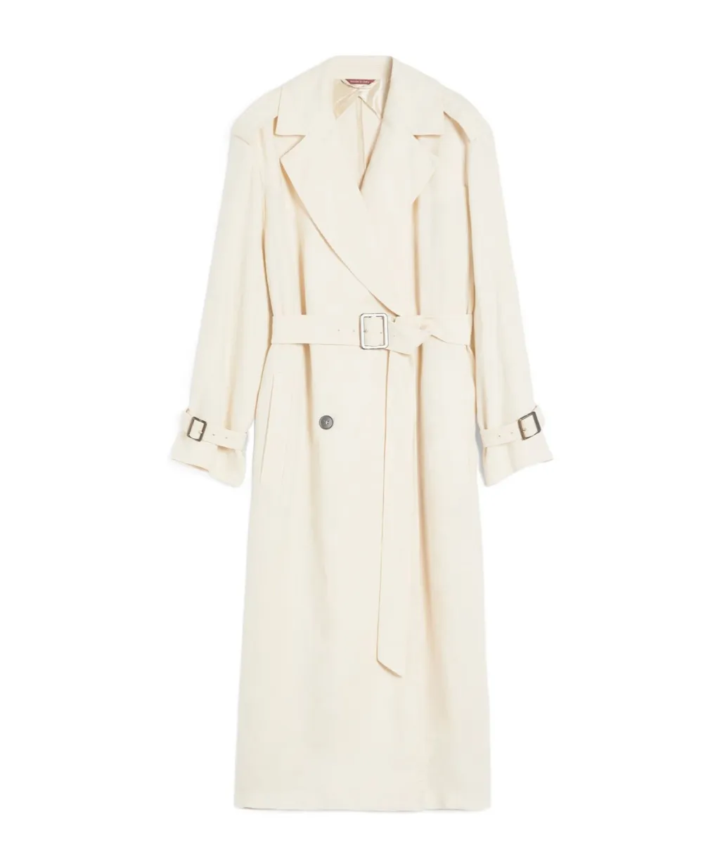 Studio Double-Breasted Belted Coat