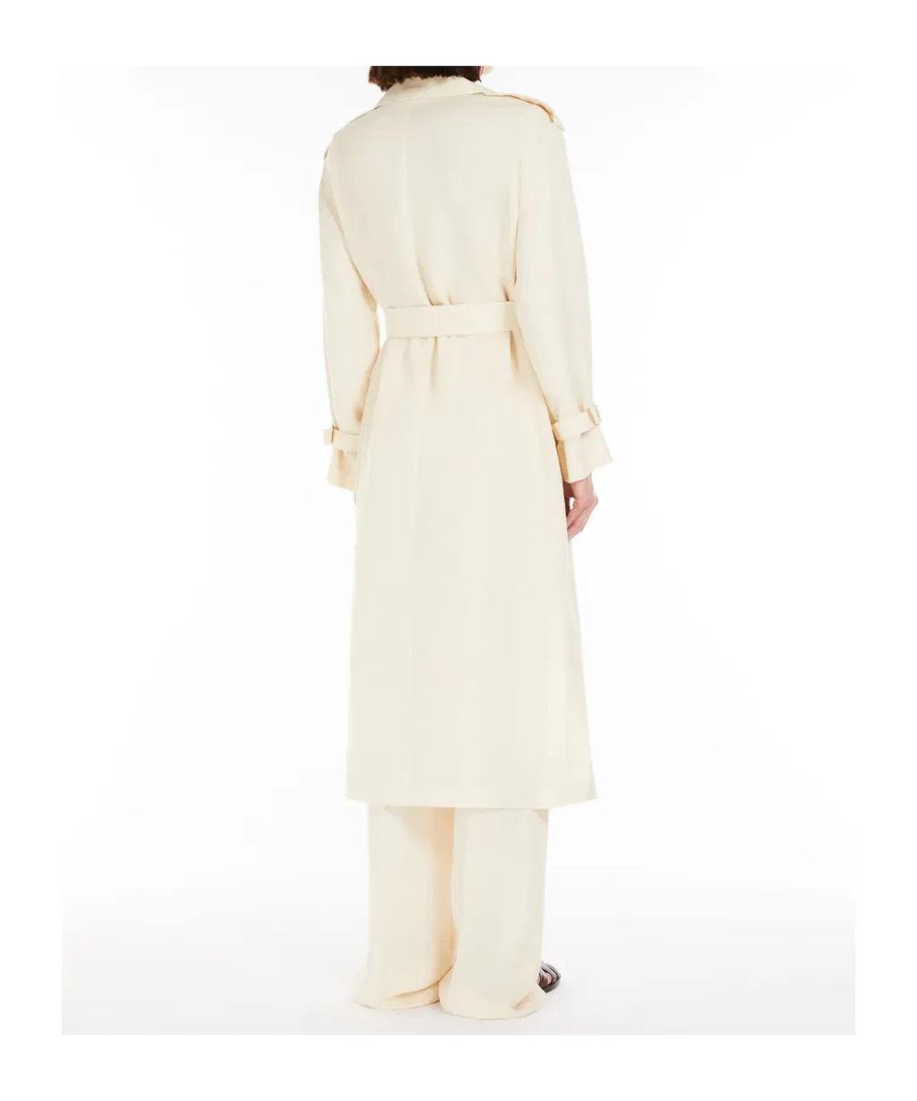 Studio Double-Breasted Belted Coat