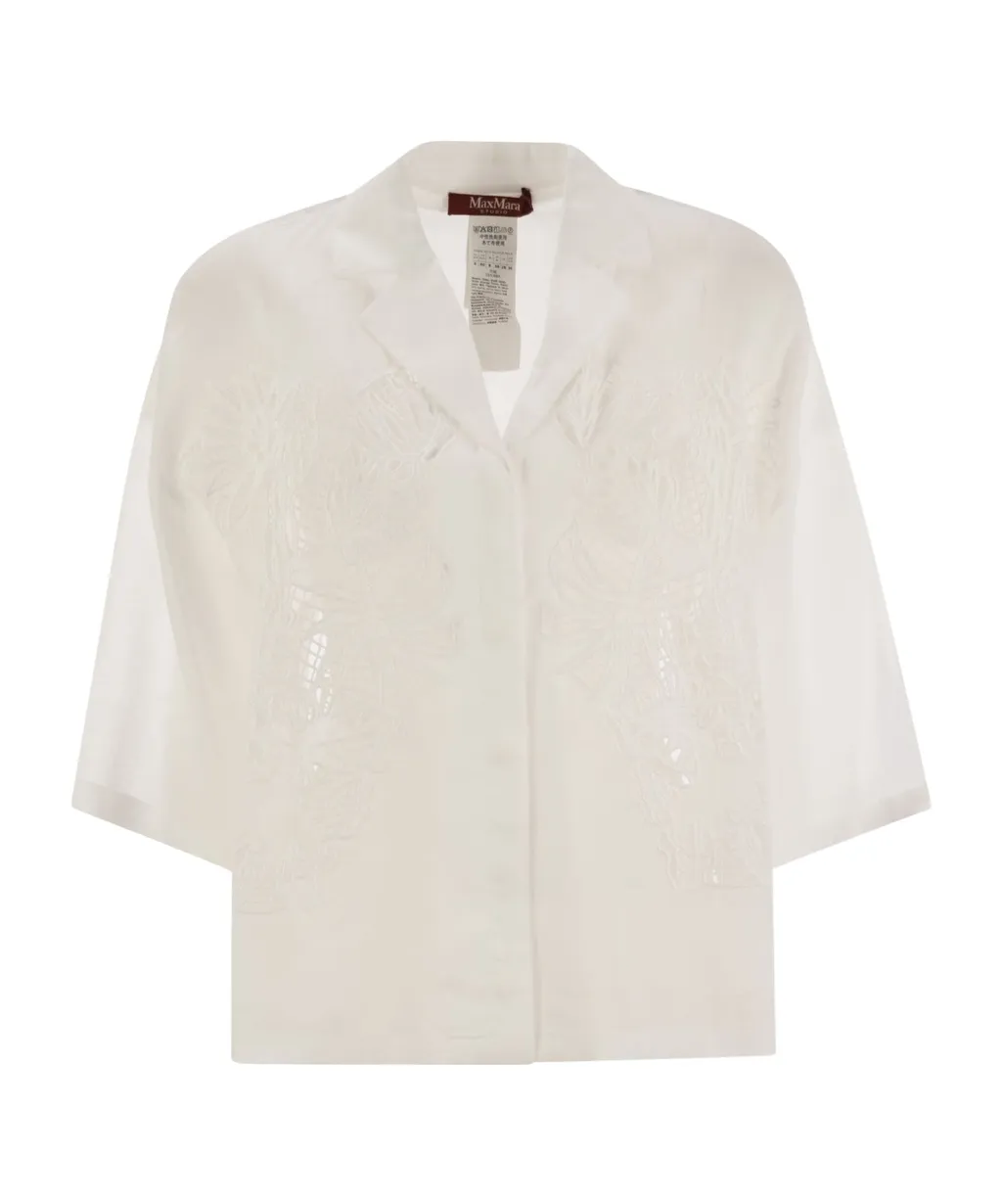 Legno Embroidered Button-Up Shirt