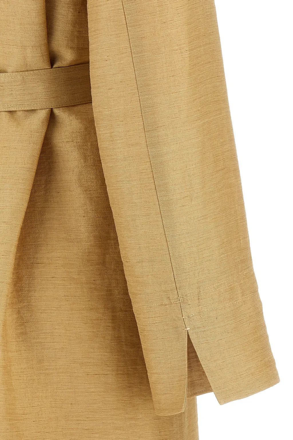 Meandro Belted Long Coat