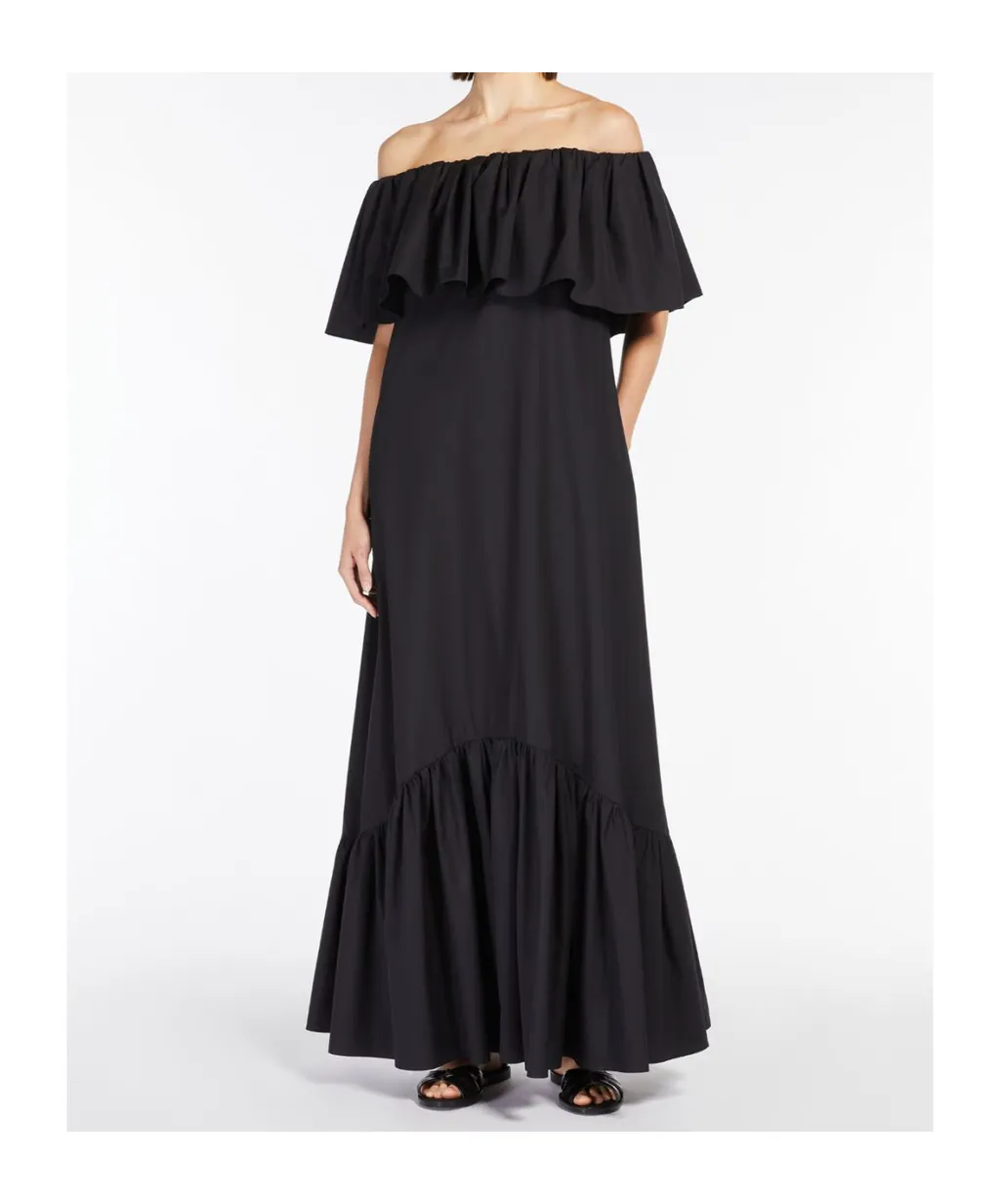 Studio Ruffled Detail Petali Maxi Dress