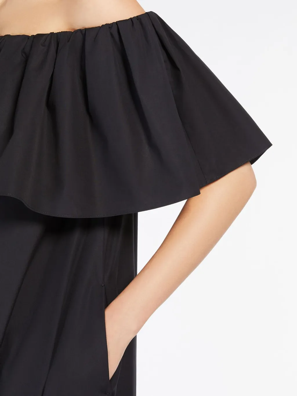 Studio Ruffled Detail Petali Maxi Dress