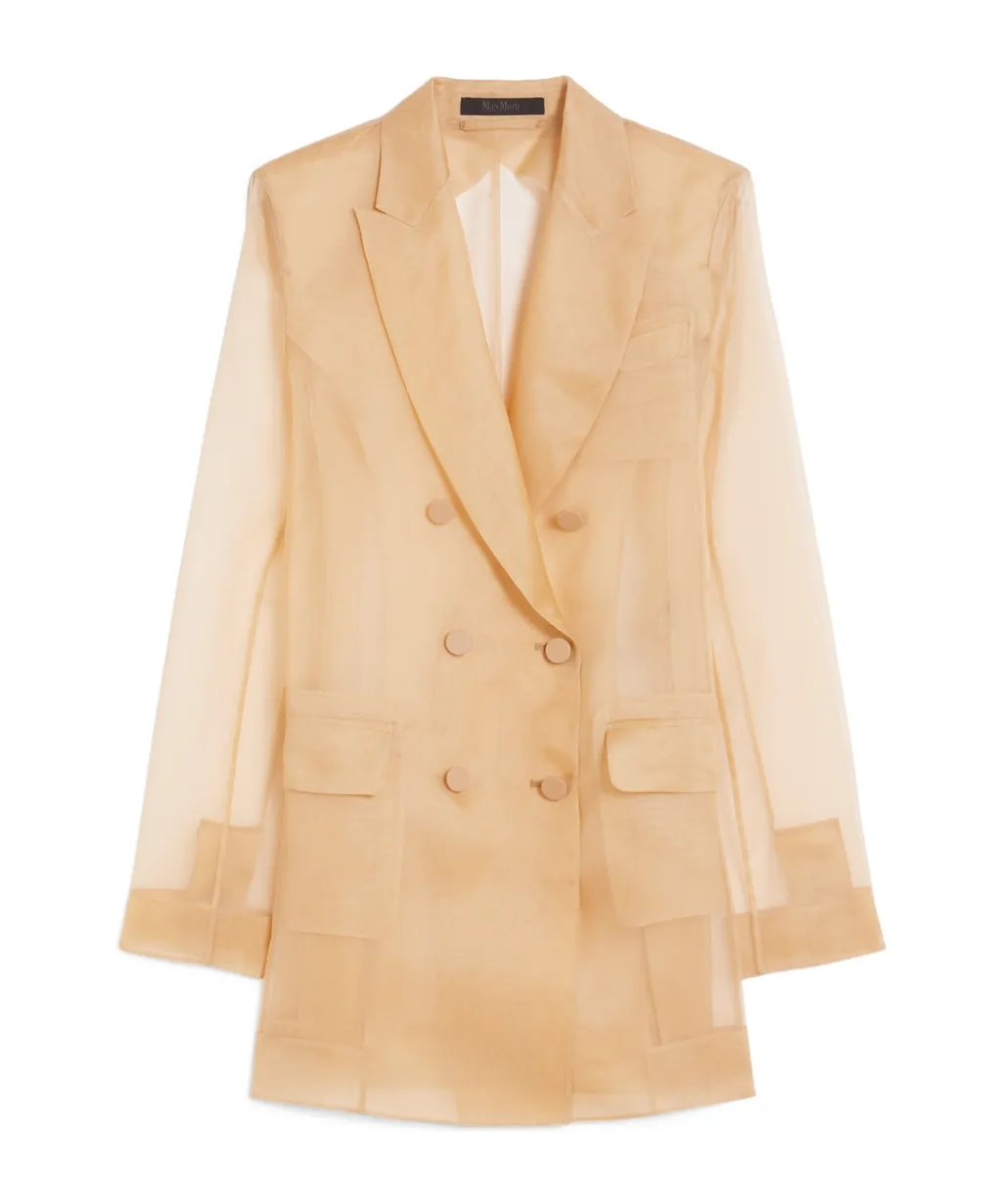 Pianoforte Double-Breasted Long-Sleeved Jacket
