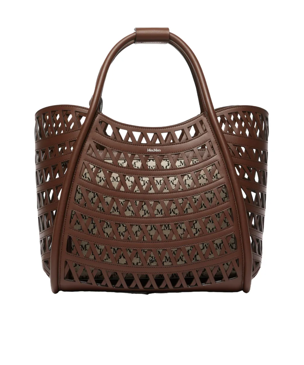 Woven Top Handle Bag