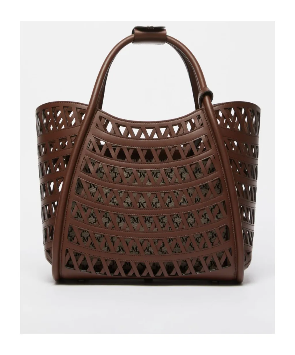 Woven Top Handle Bag