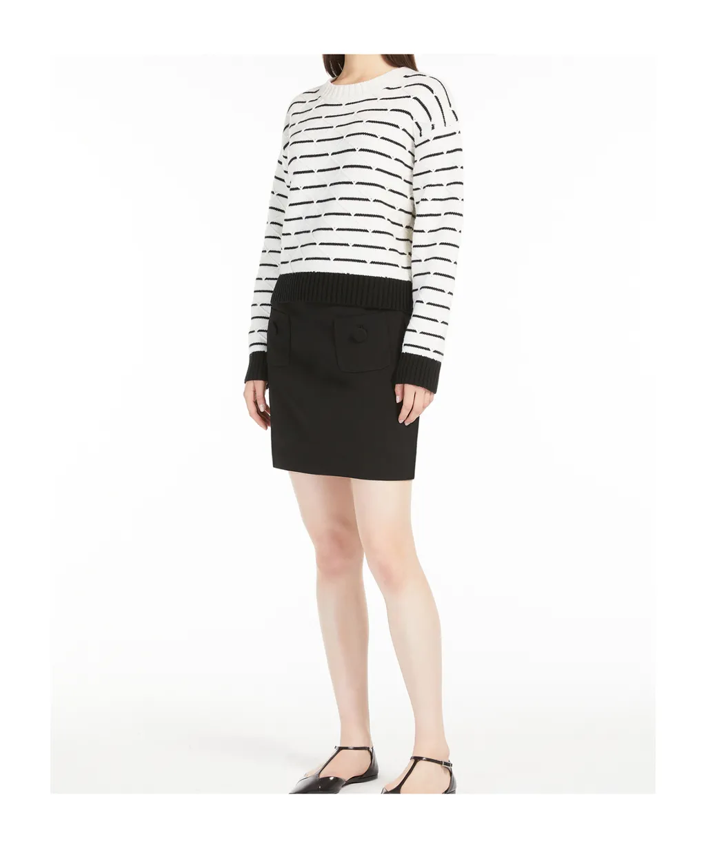 Boxy-Fit Wool And Cashmere Sweater