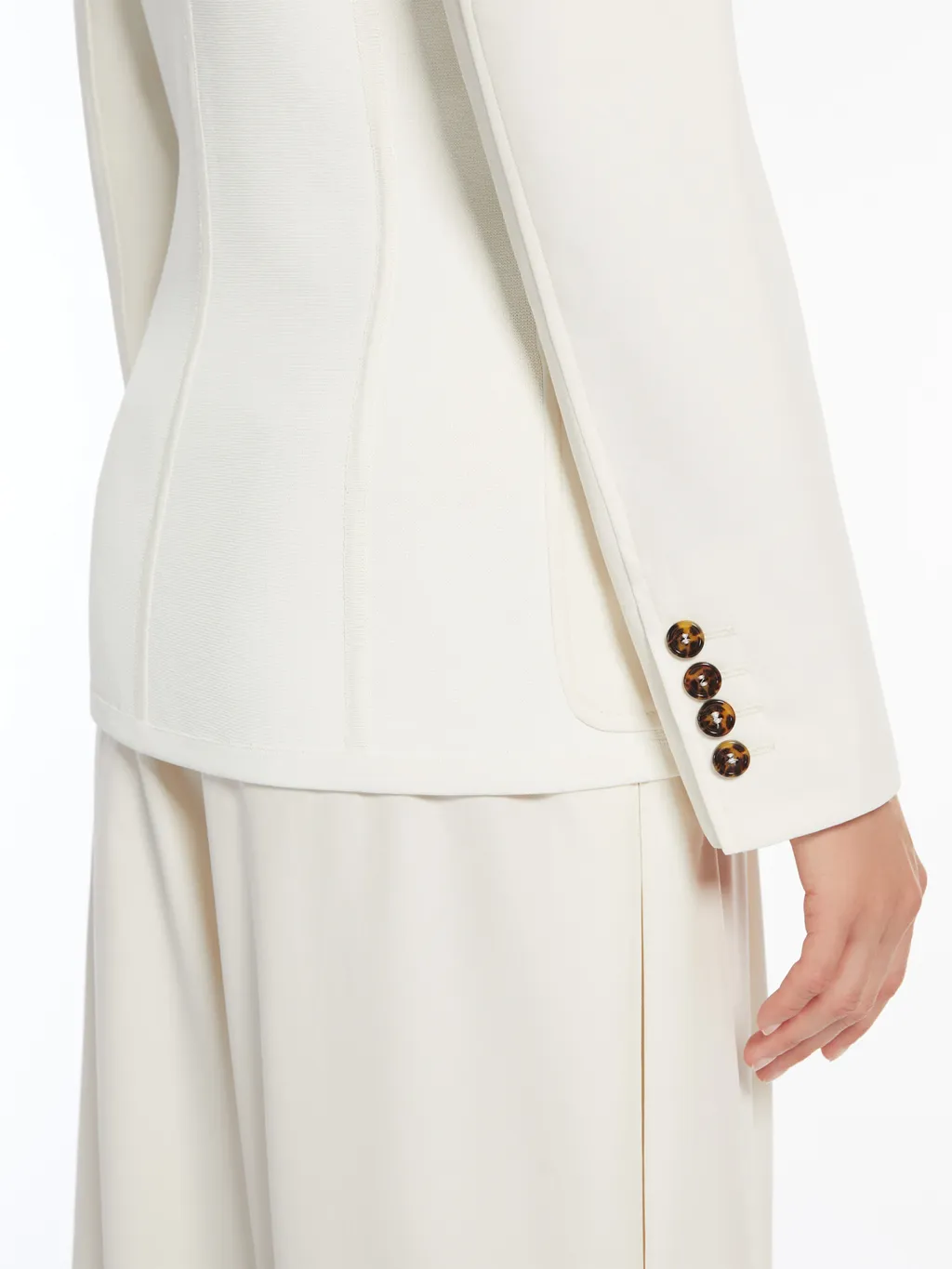 Fitted Cotton Blazer