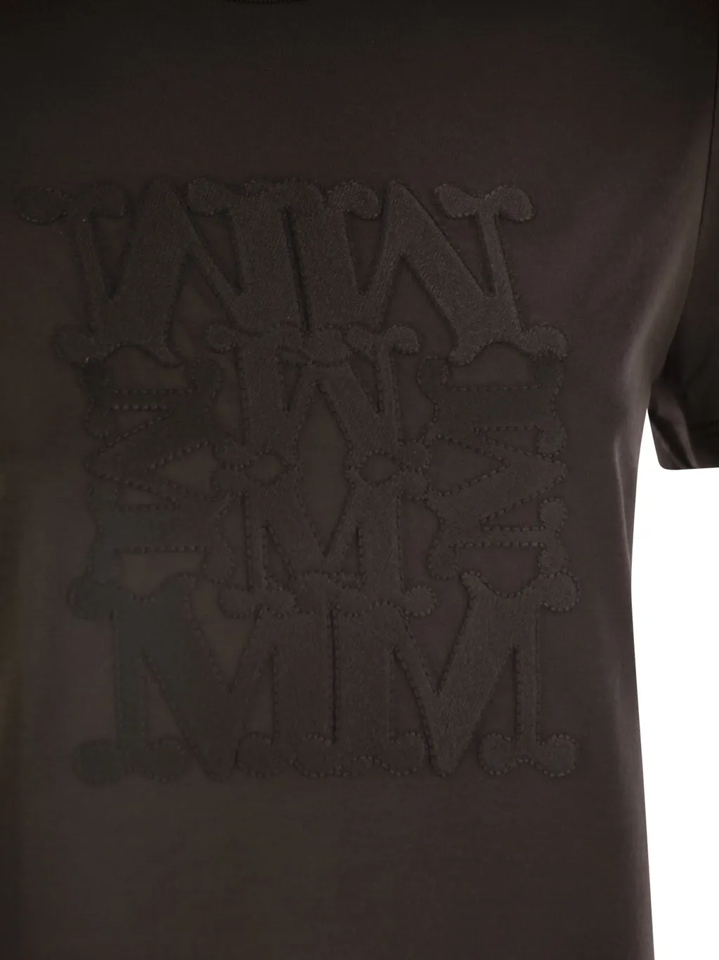 Logo Embroidered Crewneck T-Shirt