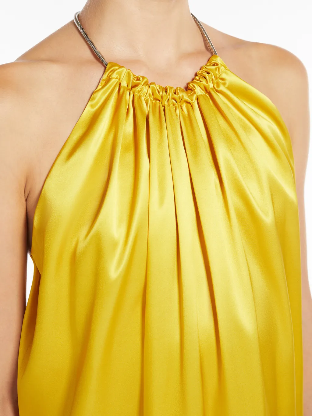 Deruta Halterneck Sleeveless Dress