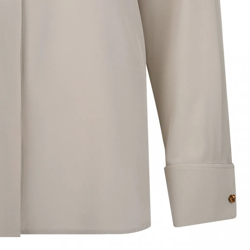 Apollo Ribbon Detailed Long-Sleeved Shirt