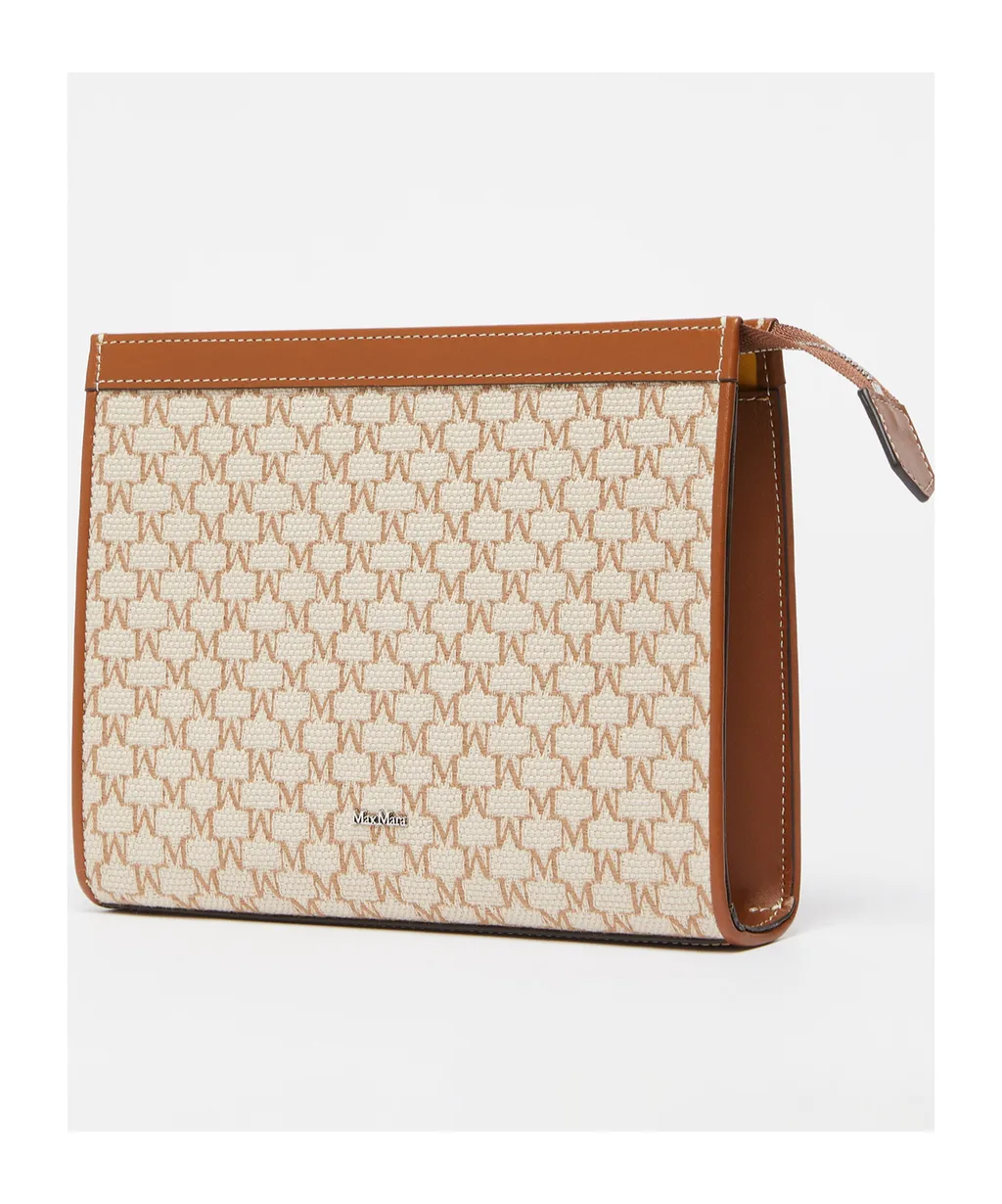Mmtrousses Logo Plaque Zip-Up Wallet