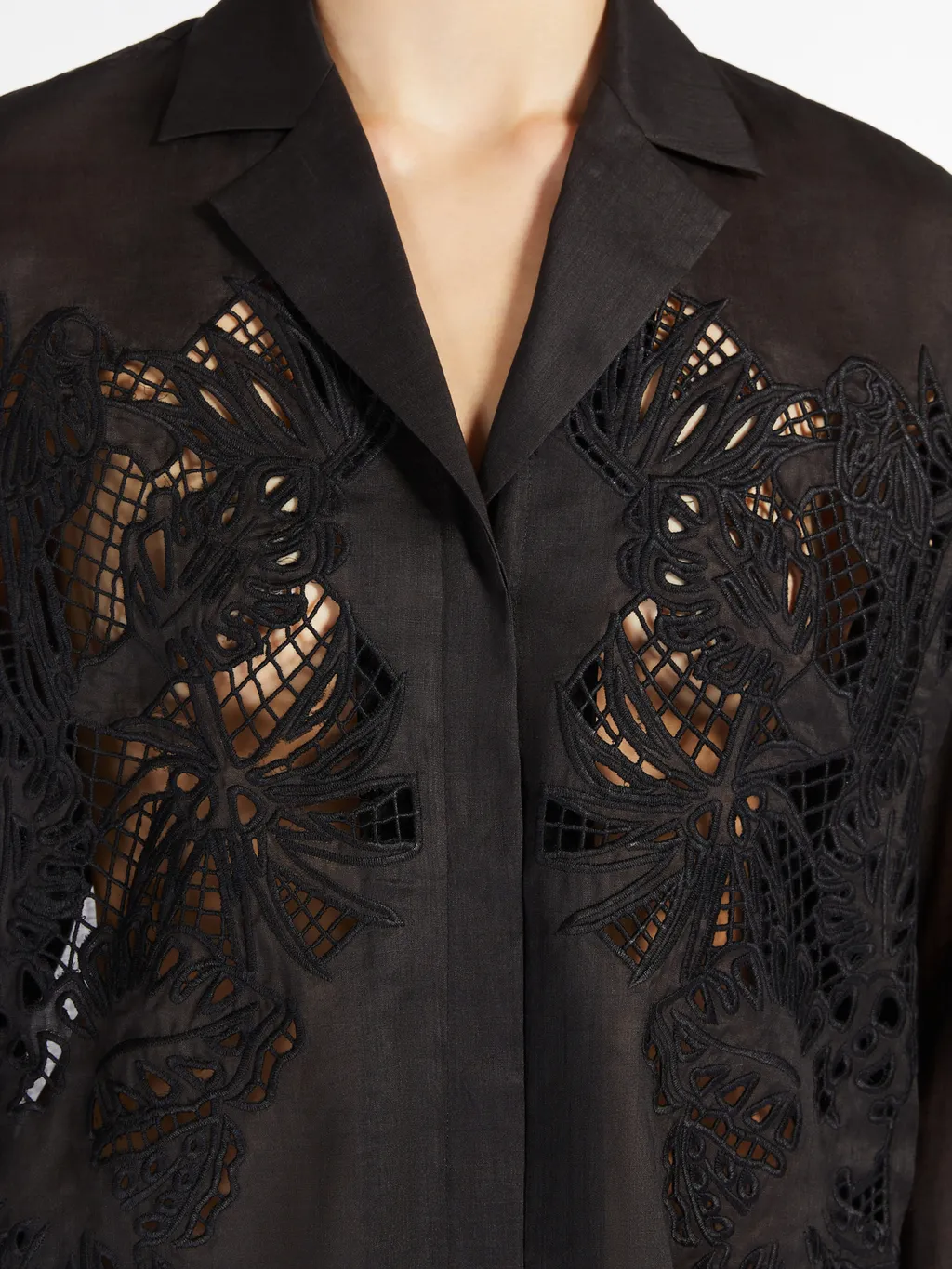 Legno Embroidered Button-Up Shirt