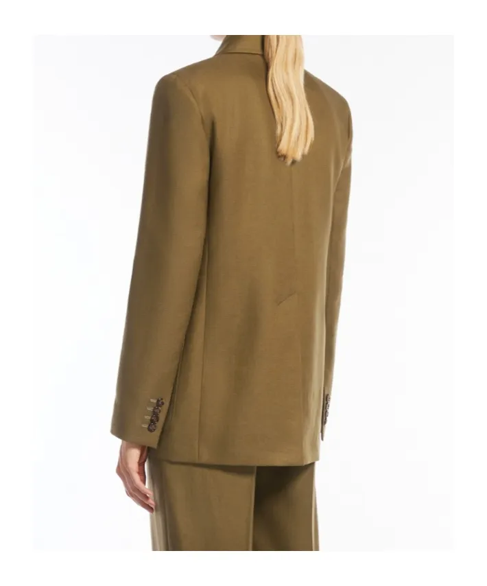 Single-Breasted Long-Sleeved Jacket