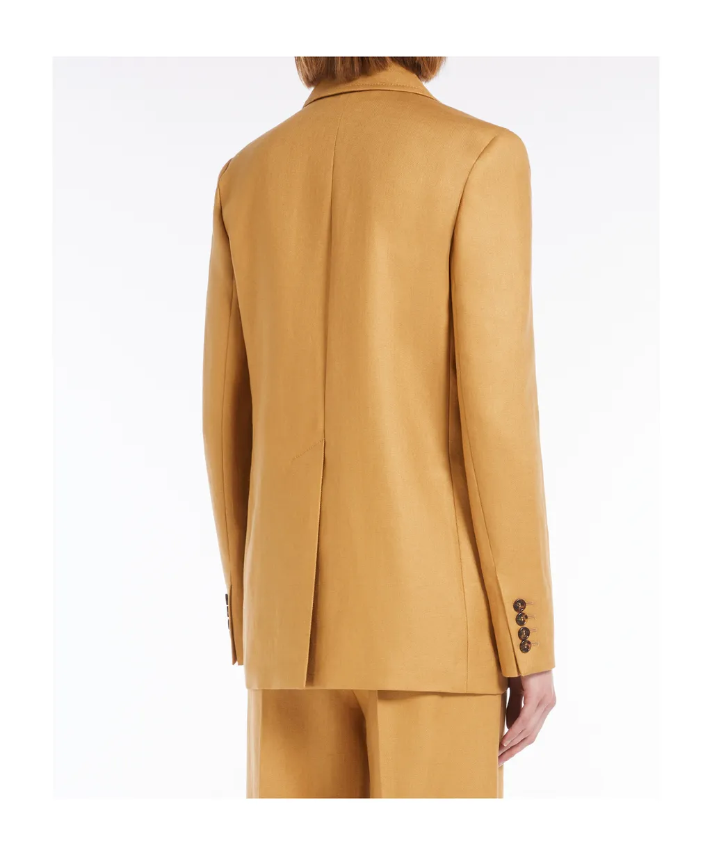 Single-Breasted Long-Sleeved Jacket