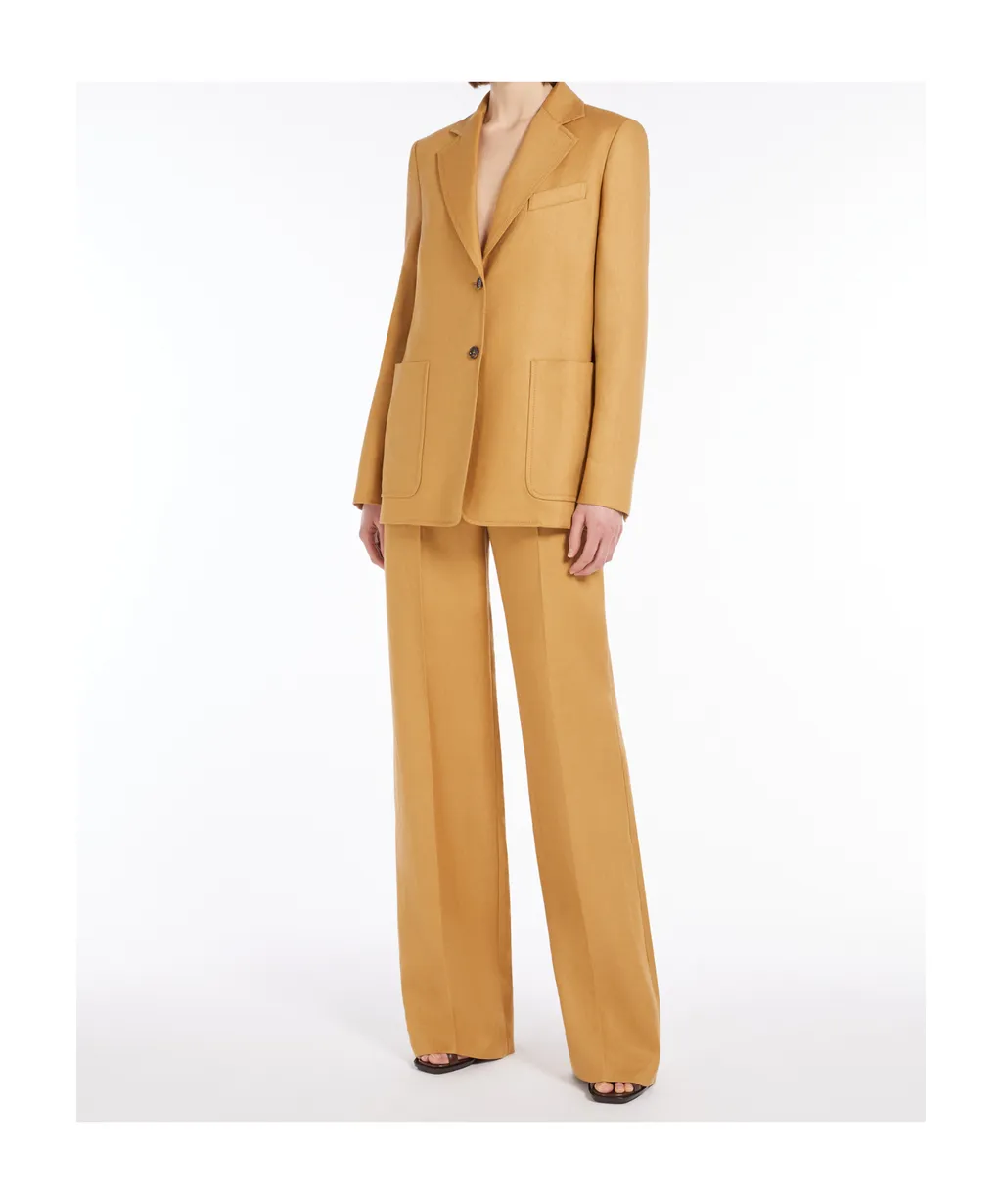 Single-Breasted Long-Sleeved Jacket