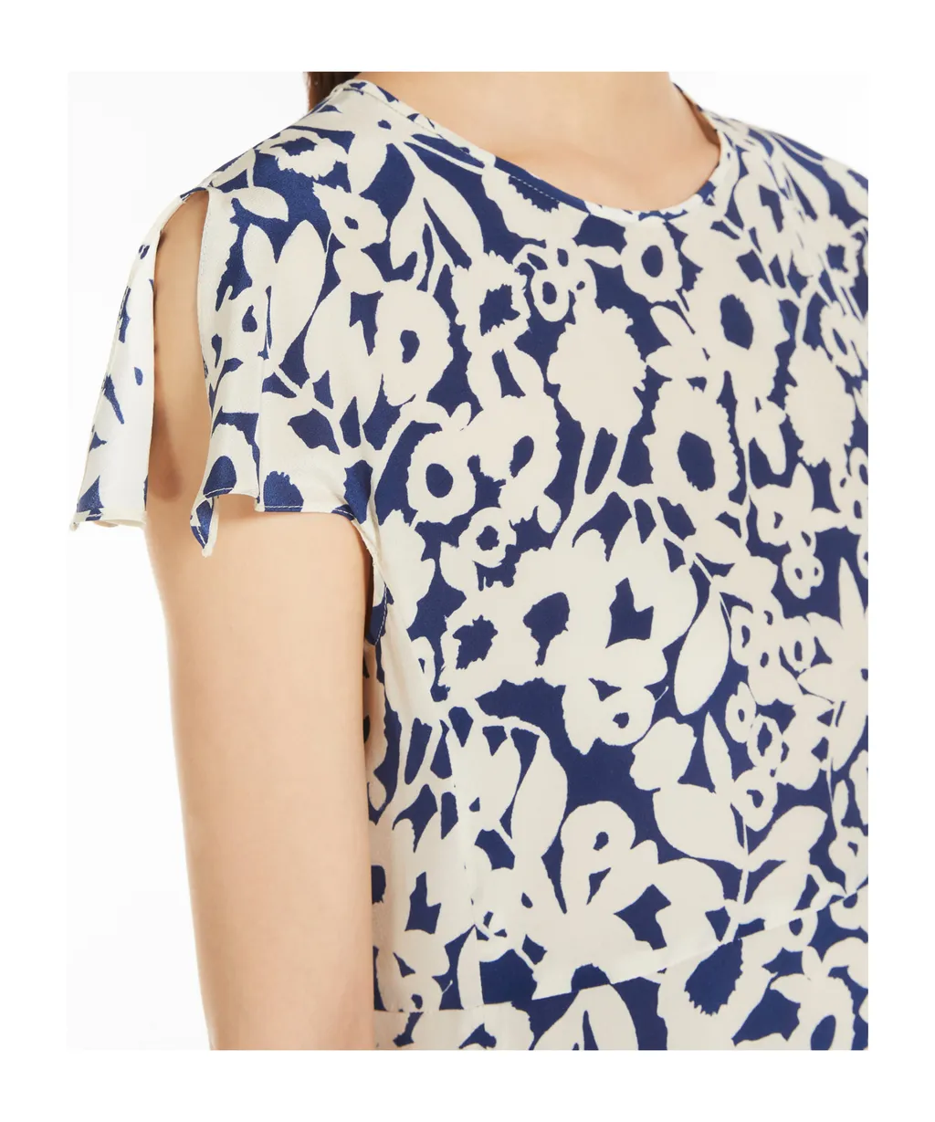 Gisella Allover Printed Crewneck Dress