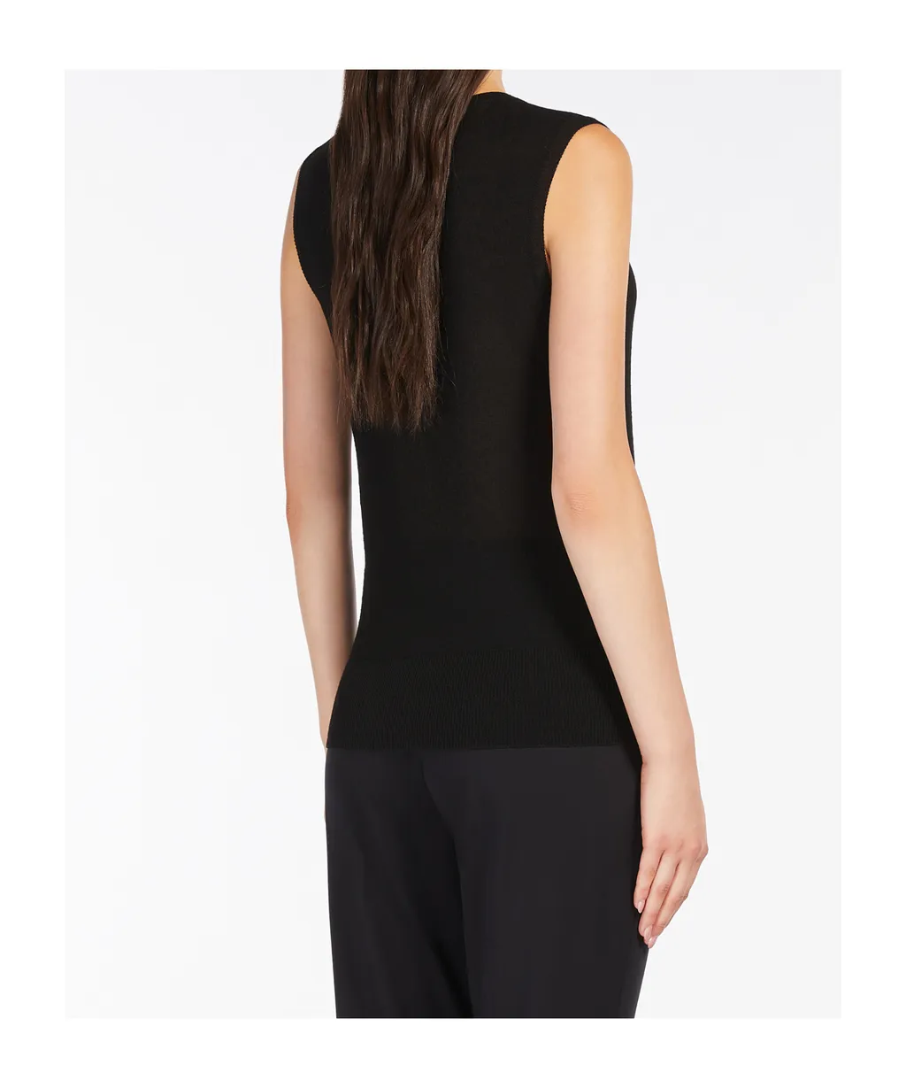 Pedone Sleeveless Knitted Top