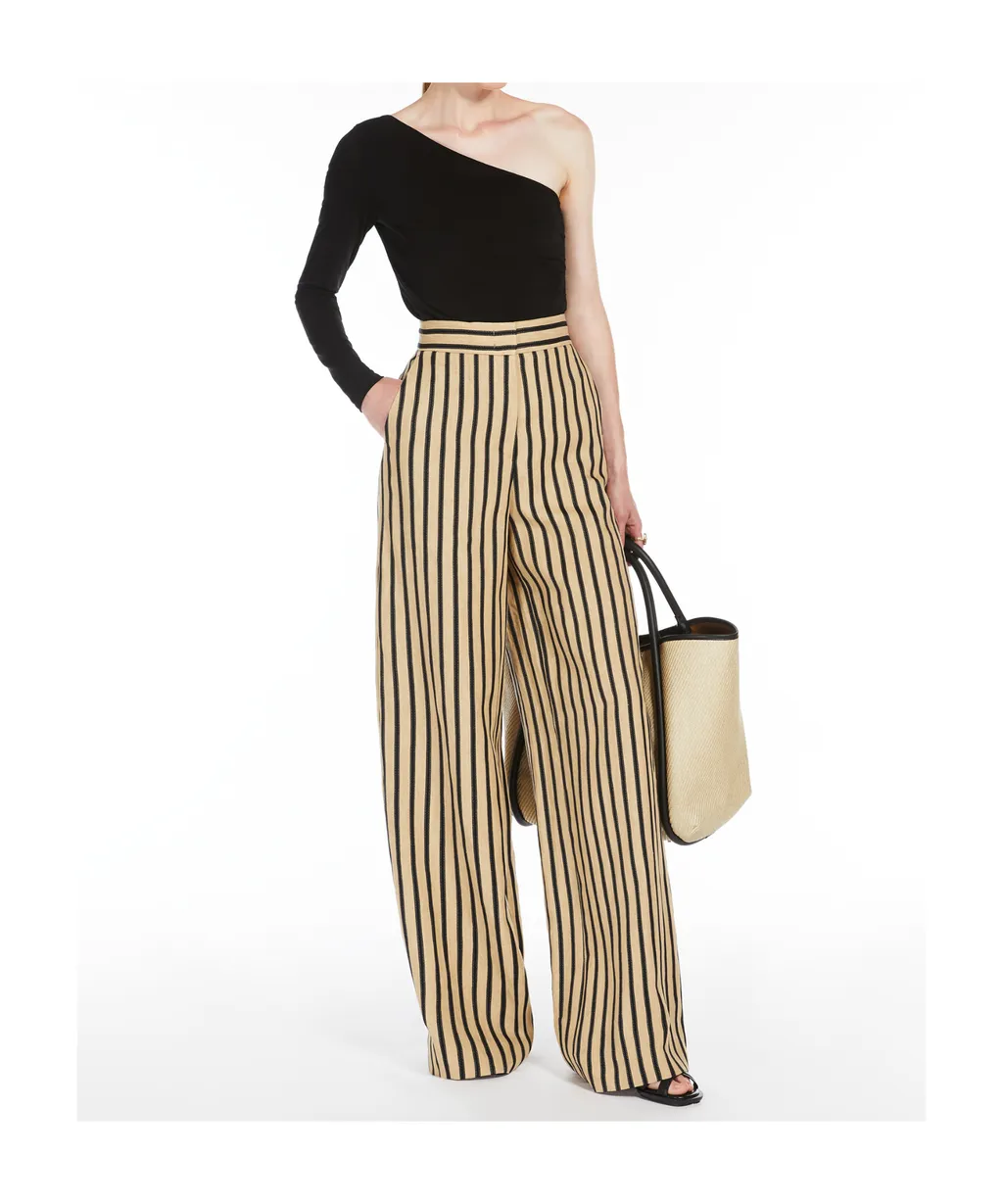 Cestino Striped Palazzo Pants