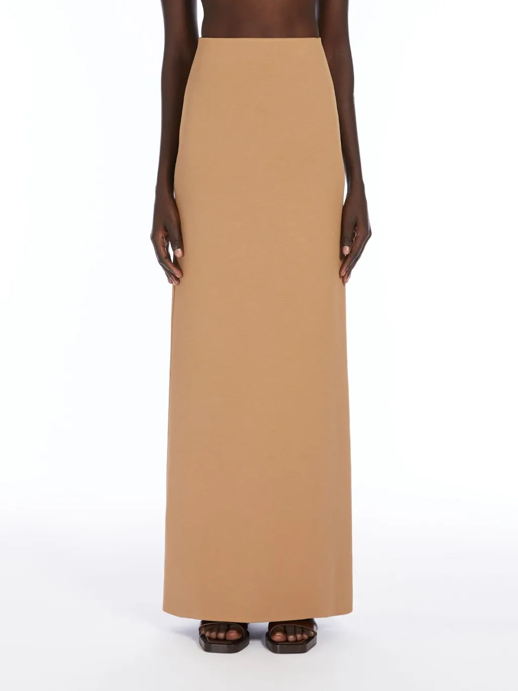 High Waisted Maxi Skirt