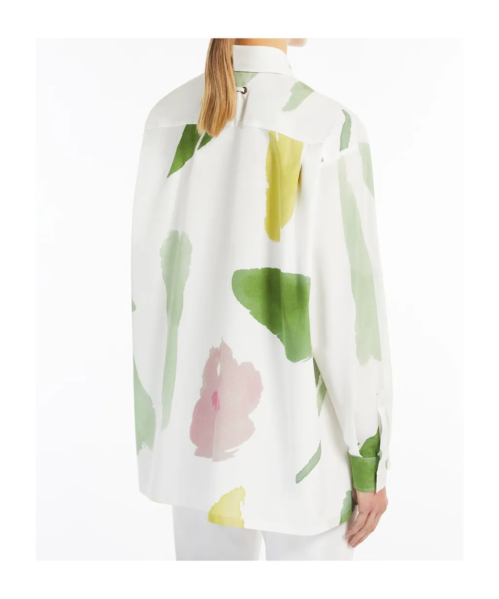 Printed Oversized Blouse