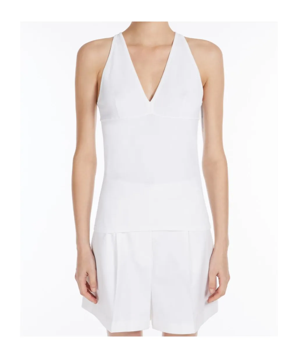 Armida V-Neck Sleeveless Top