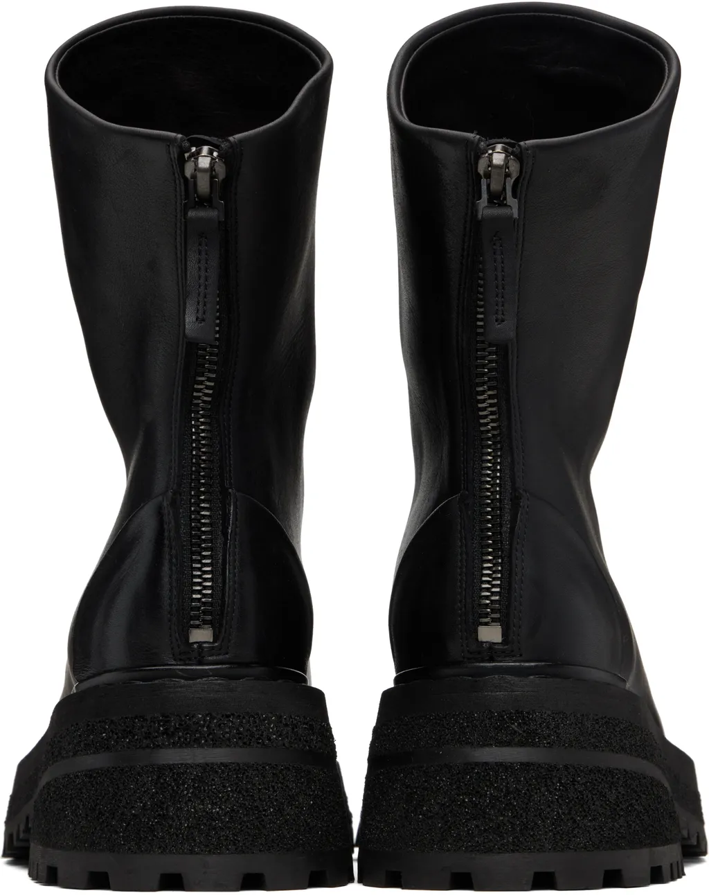 Wedge Zipped Ankle Boots