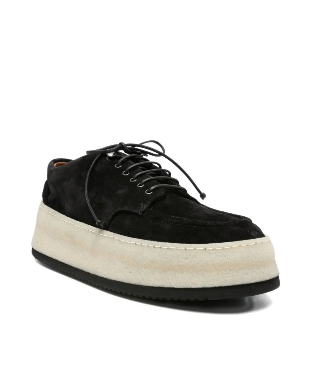Round-Toe Derby Shoes