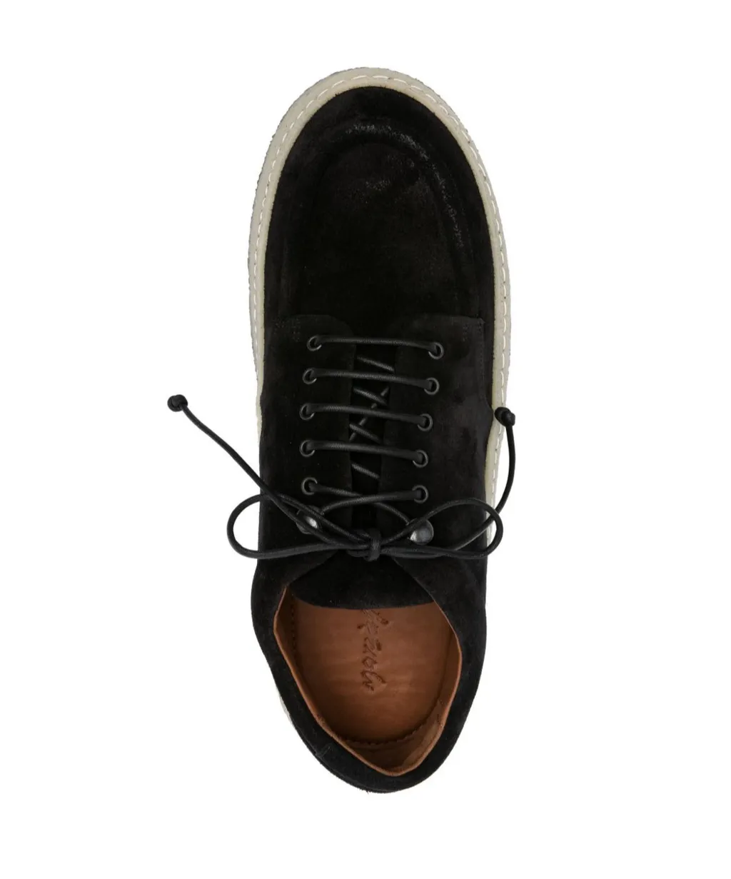 Round-Toe Derby Shoes
