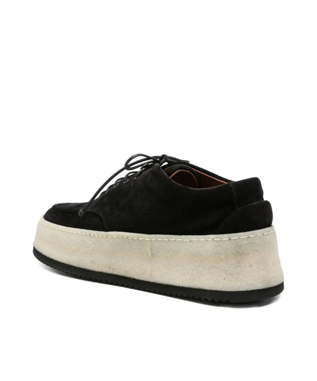 Round-Toe Derby Shoes