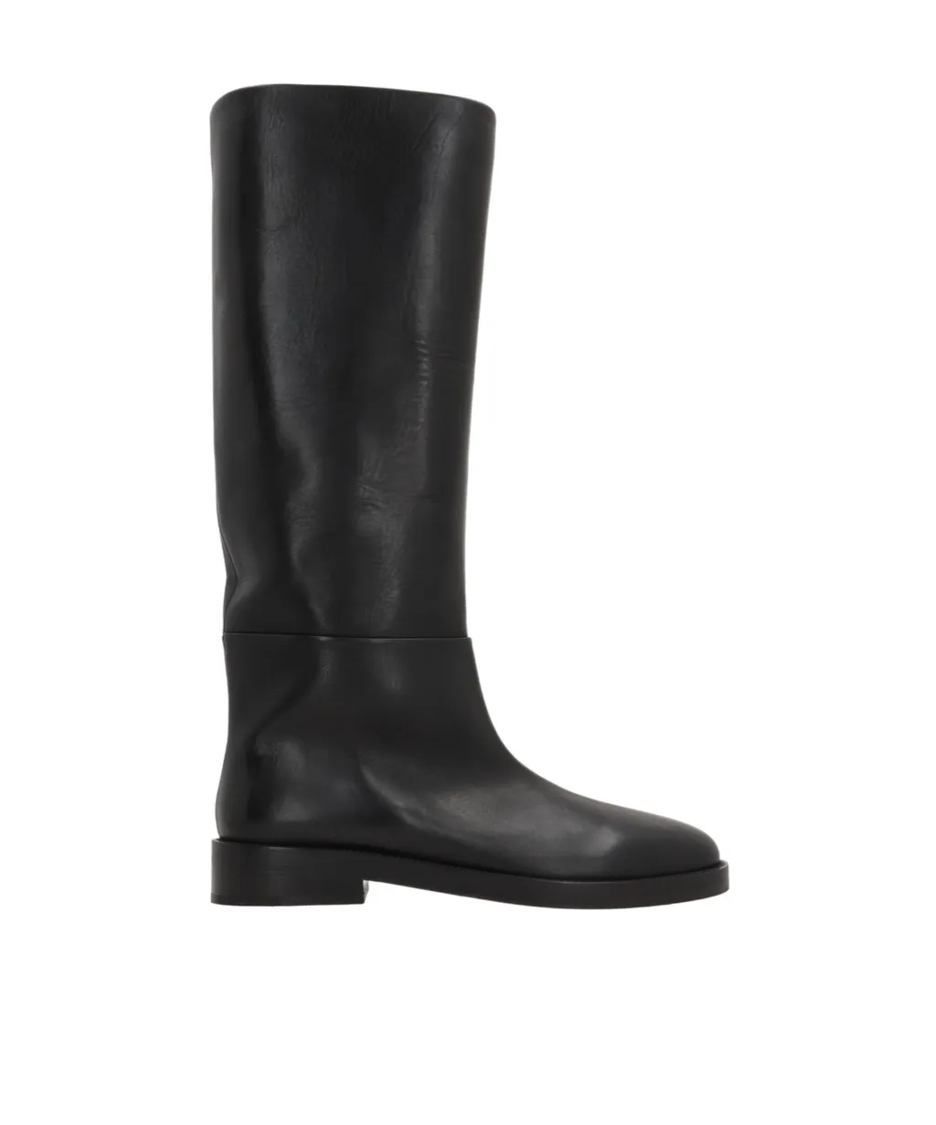 Round-Toed Ankle Boots