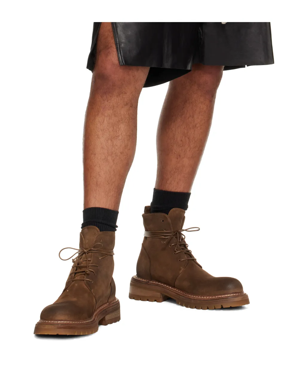 Carrucola Combat Ankle Boots