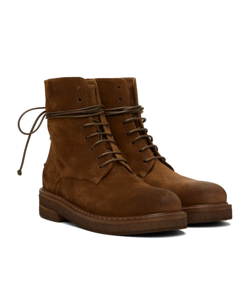 Parrucca Lace-Up Combat Boots