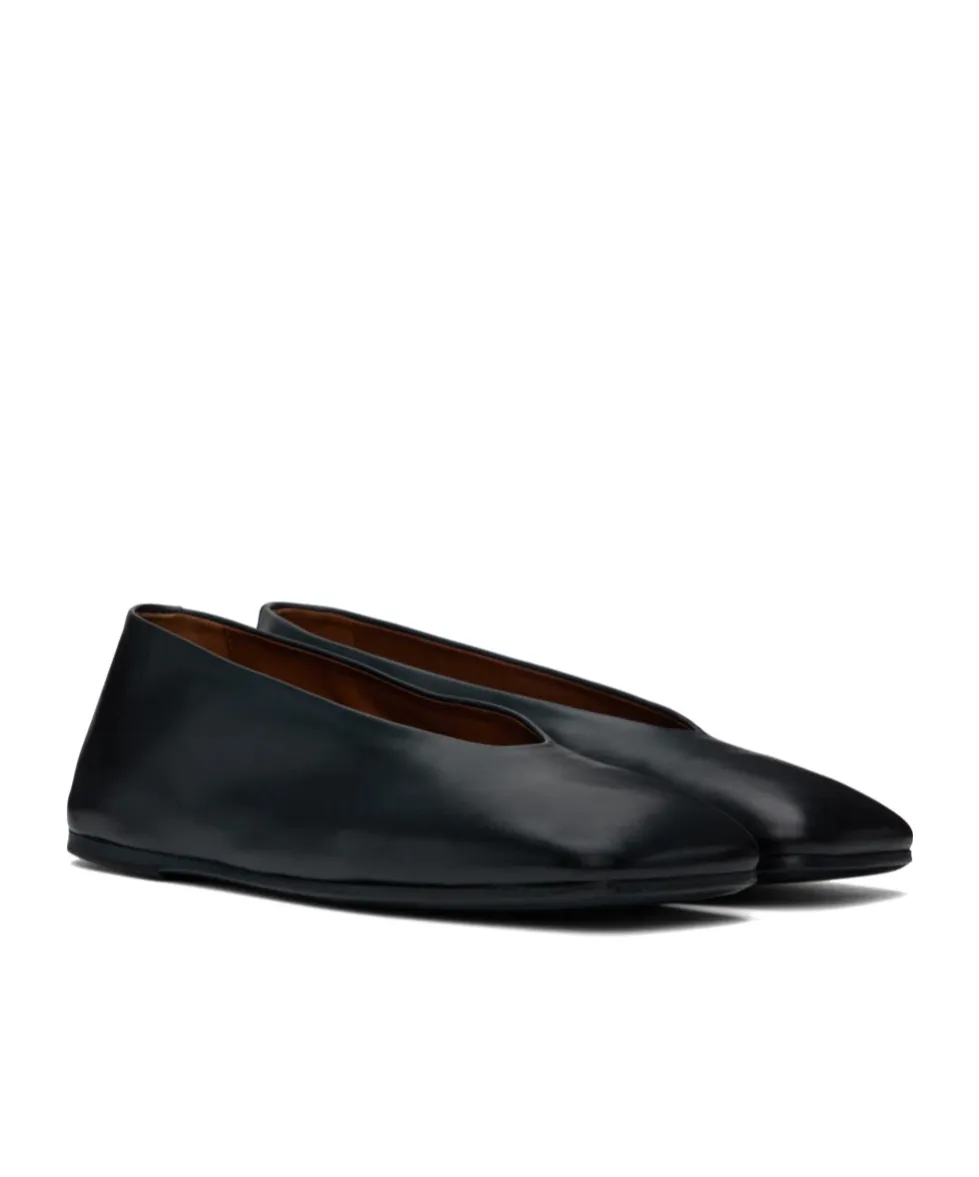 Square-Toed Ballet Flats