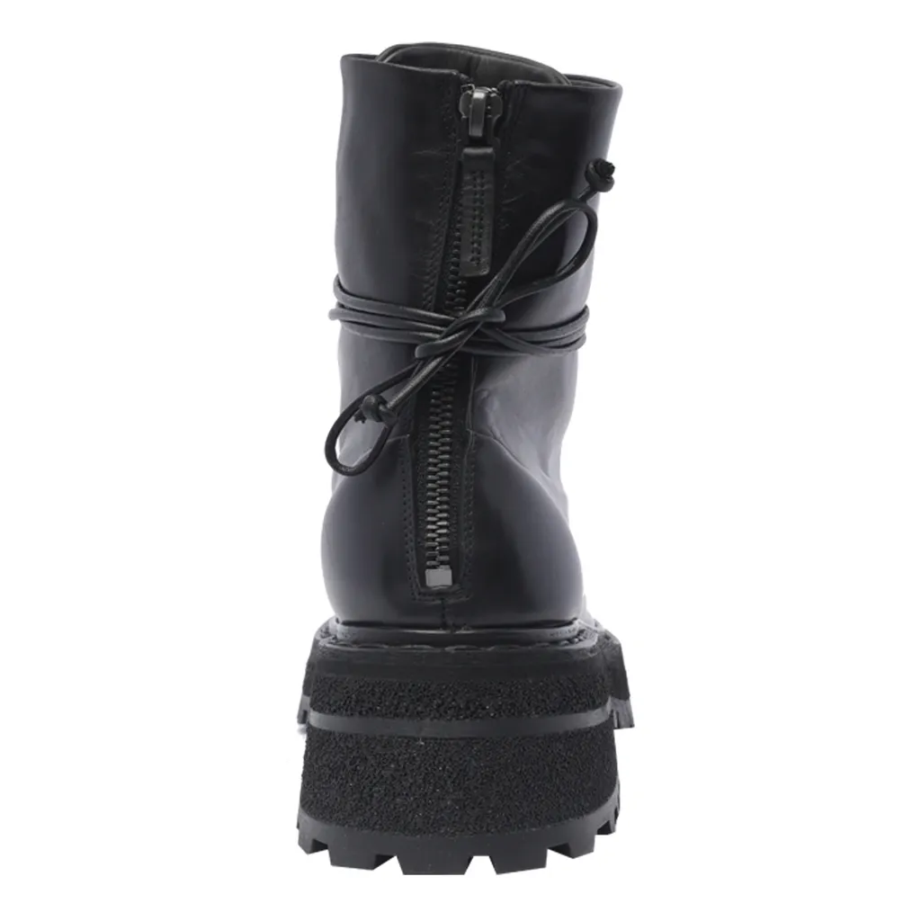 Lace-Up Ankle Boots