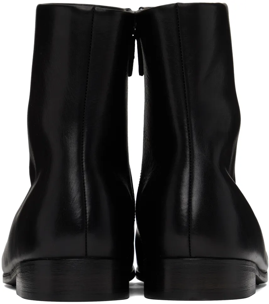 Calf Leather Ankle Boots