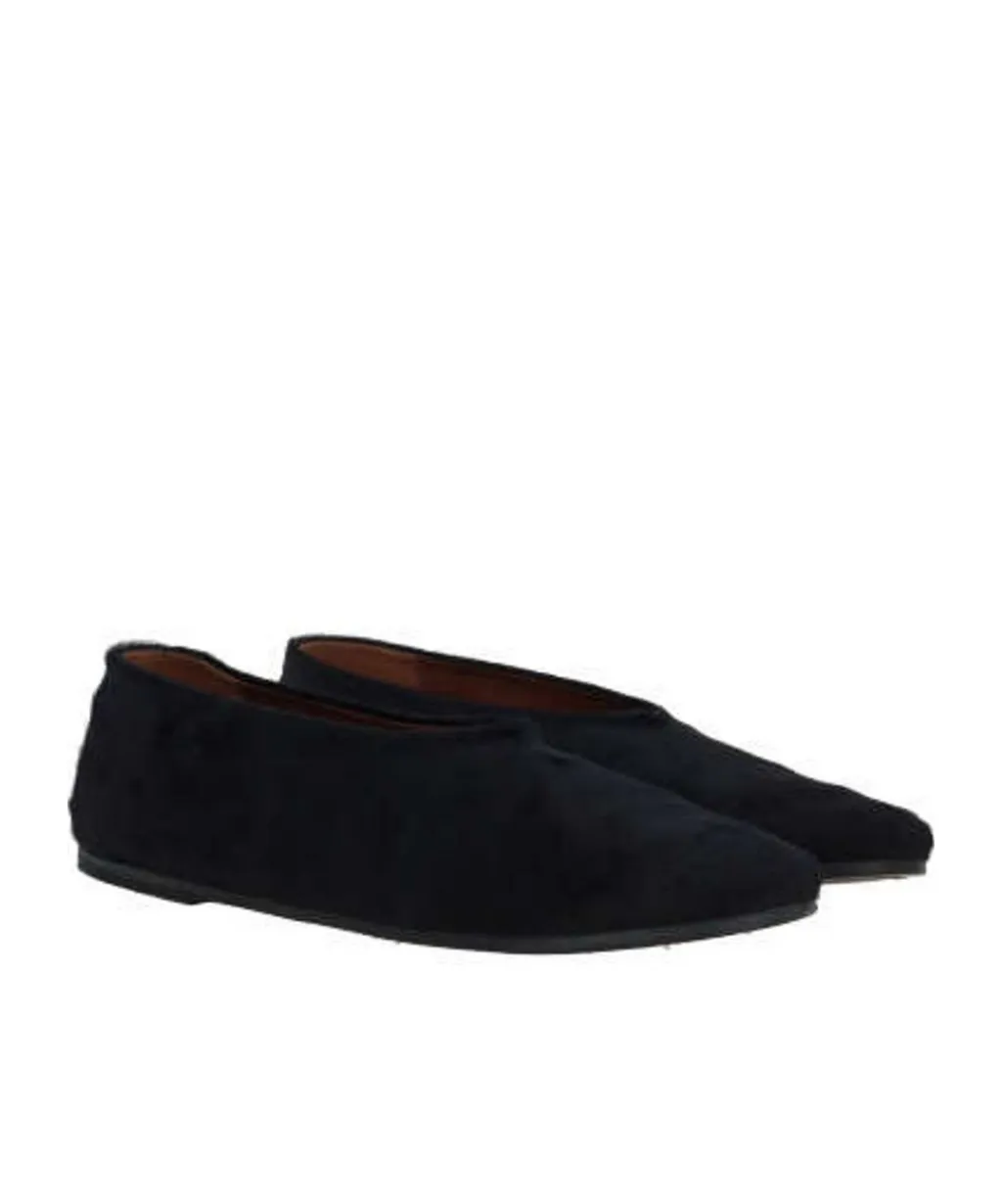 Coltellaccio Round-Toe Ballerina Flats