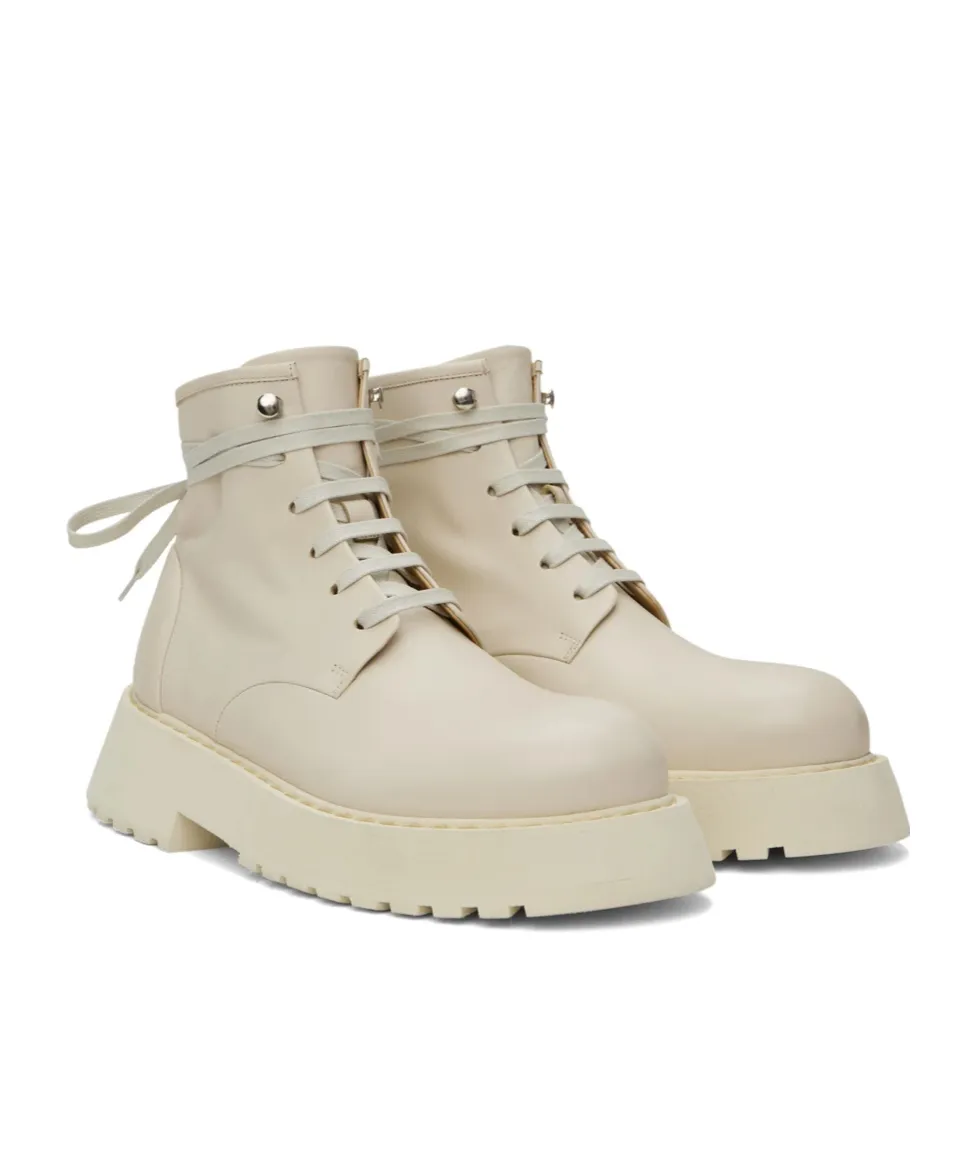 Lace-Up Ankle Boots