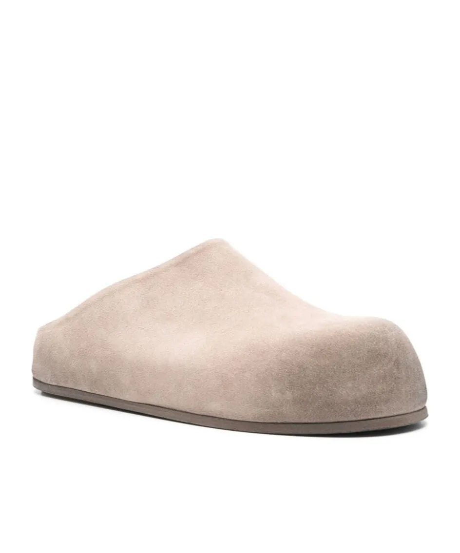 Grande Mule Suede Slippers