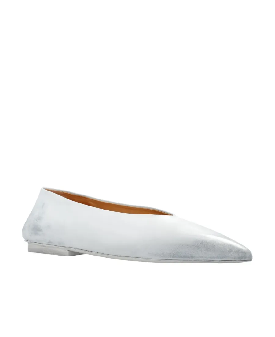 Pointed-Toe Ballet Flats